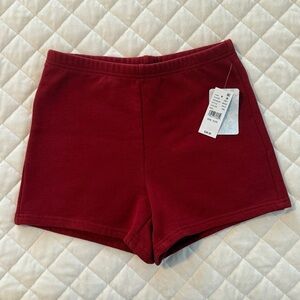 PacSun Deep Red Shorts